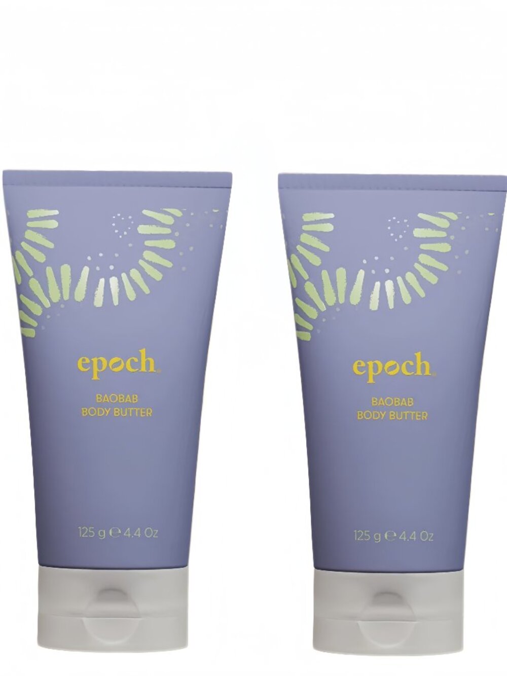 2 tube of Nu Skin Nuskin Epoch Baobab Body Butter + American retro canvas bag